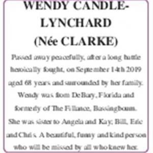 WENDY CANDLE