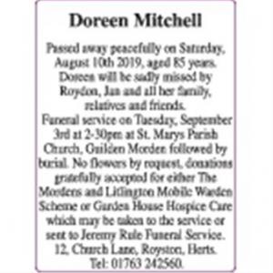 Doreen Mitchell