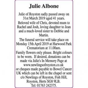 Julie Albone