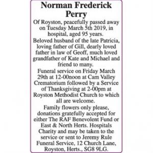 Norman Frederick Perry