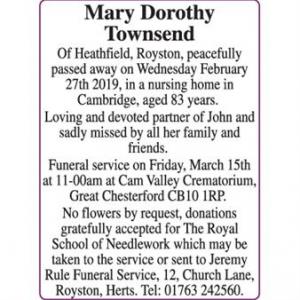 Mary Dorothy Townsend