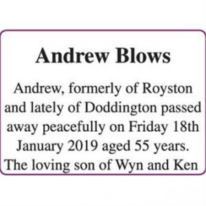 Andrew Blows