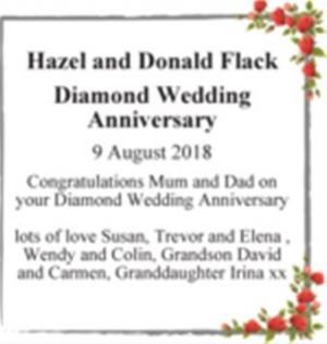 Hazel and Donald Flack