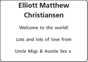 Elliott Matthew Christiansen