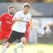 Matt Bateman scored for Royston Town against both Stourbridge and Bedford Town.