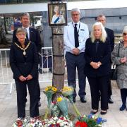 Members of the community are welcome to leave floral tributes to the Queen in various areas across Stevenage and North Herts