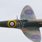 A Spitfire Mk1a flying at an IWM Duxford showcase day in August. Picture: Gerry Weatherhead