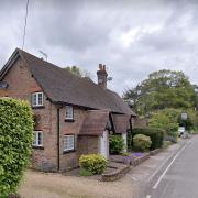 Some of Little Gaddesden's pretty period homes.