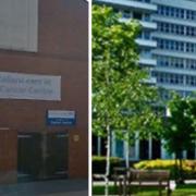 Mount Vernon Cancer Centre (left) is set to permanently close, with a satellite radiotherapy unit built at either Lister Hospital in Stevenage (right) or in Luton