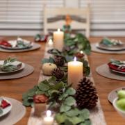 Deck your tables with boughs of holly