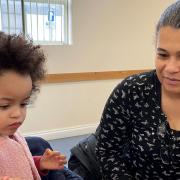 Participants enjoyed a previous 'fun with food' wellbeing session in Royston