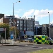 A1307 closed at junction with Fendon Road, Cambridge, following crash involving pedestrian and lorry near Addenbrooke's Hospital.