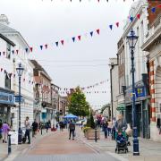 High Street in Hitchin