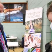 County council leader Steve Count gives his first post election interview to Archant reporter Dan Mason at the Hudson leisure centre, Wisbech. Cllr Count retains his council seat but his party has lost overall control of the county council