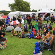 Children's area at Standon Calling Festival 29th July 2017.
 Photo by Kevin Richards