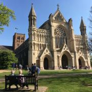 St Albans Cathedral.