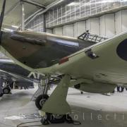 The new Hurricane: Unsung Hero exhibition at IWM Duxford.