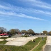 The final round of the BMX East Winter Series was run under blue skies. Picture: ROYSTON ROCKETS BMX