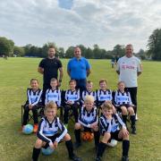 Bassingbourn Youth Football Club U8s played in two festivals. Picture: BYFC