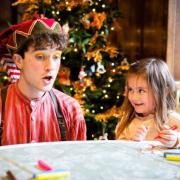 A young patient enjoying last year's Brainbow Christmas party