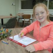 Emelia Broadfoot, Dobbies’ Little Seedlings Club ambassador