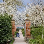 Entrance to the walled garden at Wimpole Estate