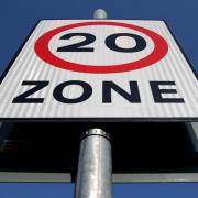 Signage - a 20mph zone sign