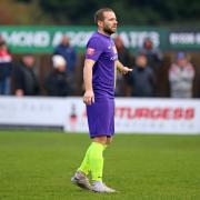 James Brighton scored Royston Town's first in the FA Cup replay win over Bedford Town. Picture: PETER SHORT