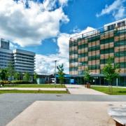 Heavy rainfall caused water leaks at Stevenage's Lister Hospital.