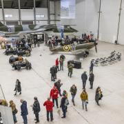 Visitors can explore the IWM History Festival at Duxford