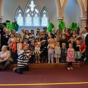 Children took part in a Cops and Robbers holiday club at Royston Methodist Church