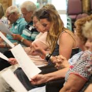 Herts Musical Memories, who arrange weekly singing sessions for older people with dementia, were one of 20 groups to receive grants