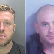 Josh Mallaburn (left) and Liam Cronin were jailed for attempting to smuggle a family into the UK.