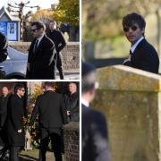 One Direction members arrive for the funeral of former bandmate Liam Payne