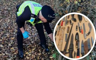 More than 500 knives have been seized across Hertfordshire as part of the amnesty, called Operation Sceptre