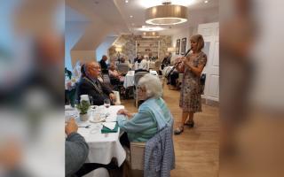 The latest meeting of the Pudding Club was attended by residents of Melbourn Springs and their families along with a special visit from the Mayor of Royston