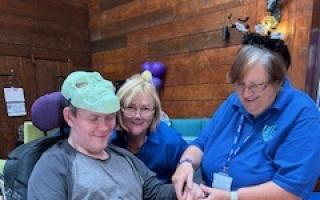 Members and carers at Royston VIP Day Centre celebrated Halloween last month